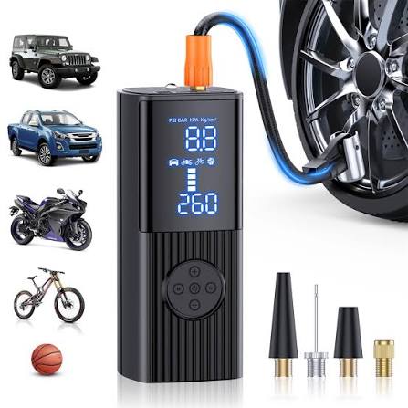 Portable Tire Inflator, Arooma's Premium Car Accessories